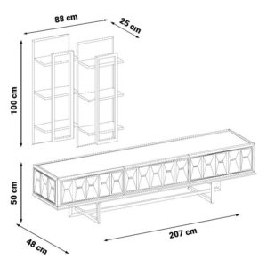Set Mobilier TV Natura - Design Modern