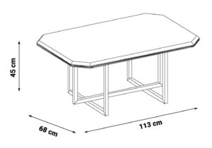 Măsuță de Cafea Natura - Design Modern
