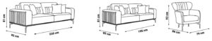 Set Canapele New Zirkon - Design Elegant și Modern