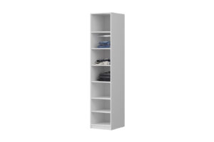 Cabinet Plus Alb cu 1 Ușă 45×55×213,5 cm