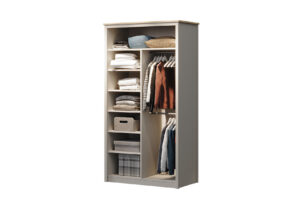 Dulap Sento, 2 Uși, Gri, 106,5×54,3×197 cm