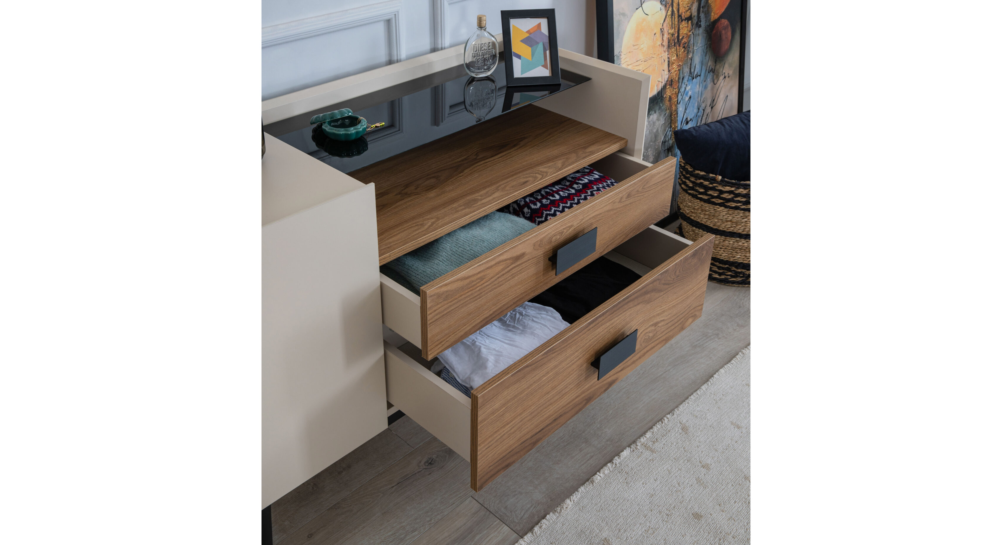 Set Dormitor Aqua – Design Modern și Eleganță Set Dormitor Aqua - Design Modern și Eleganță
