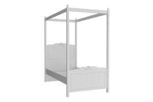 Pat pentru copii Lora, elegant și clasic