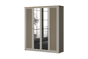 Dulap Corso 4 Uși cu Oglinzi | Moebel Lux