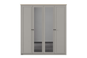 Dulap Sento cu 4 Uși și Oglinzi - Modern și Spațios