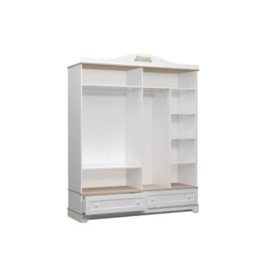 Dulap Bianca 4 Uși - Spațiu Generos și Design Elegant