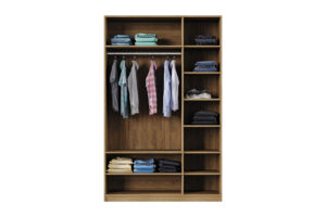 Cabinet Plus 3 Uși Nuc 135×55×213,5 cm