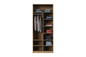 Cabinet Plus 2 Uși Nuc 90×55×213,5 cm