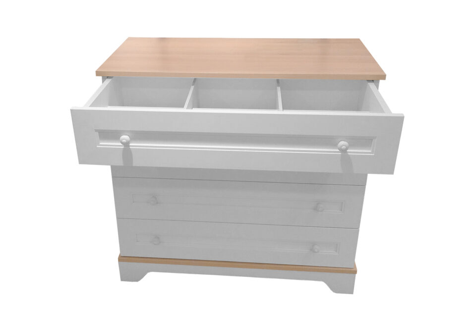 Dulap Bianca, design elegant 92×46,3×88,8 cm