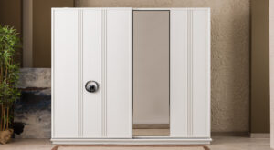 Dulap Alacati cu Uși Glisante 230×66×215 cm