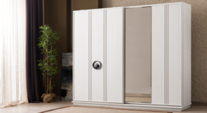 Dulap Alacati cu Uși Glisante 230×66×215 cm