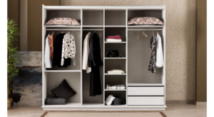 Dulap Alacati cu Uși Glisante 230×66×215 cm