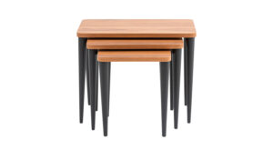 Set 3 Măsuțe Laterale Aqua, Design Modern