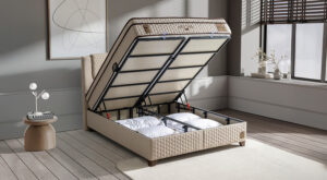 Bază de Pat Arizona - Design Modern și Elegant