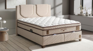 Bază de Pat Arizona - Design Modern și Elegant