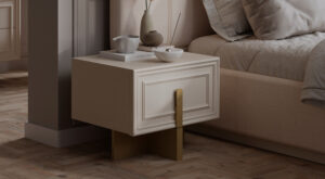 Noptieră Asia, 2 Piese - Design Elegant