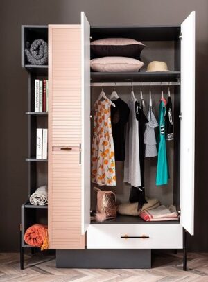 Dulap Avșa cu 3 Uși, 148×62×202 cm