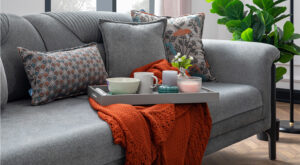 Canapea Best Gri, 3 Locuri - 232×97×80 cm