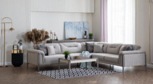 Modul Best, Bej, 2 Locuri, 173×97×80 cm