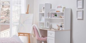 Birou de Studiu Bianca, 115x63,3x77,3 cm - Moebel Lux