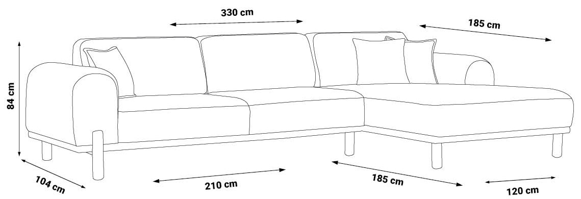 Set Colțar Modular Bodrum – Design Elegant Set Colțar Modular Bodrum - Design Elegant