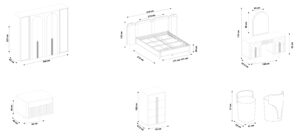 Set Dormitor Bodrum - Design Modern și Elegant