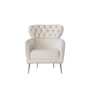 Canapea Mudanya Crem, 3 Locuri, Design Elegat