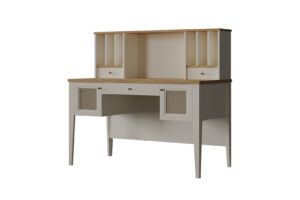 Birou Corso cu Etajeră, 132,2x66,7x122,4 cm