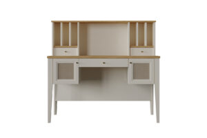 Birou Corso cu Etajeră, 132,2x66,7x122,4 cm