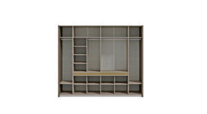 Dulap Carmen, 6 Uși - 268x63x225 cm