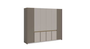 Dulap Carmen, 6 Uși - 268x63x225 cm