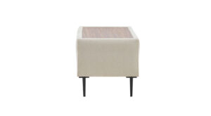 Măsuță de Colț Dali, Crem, 43×92×41 cm