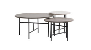 Set 3 Măsuțe Laterale Etra, Design Modern