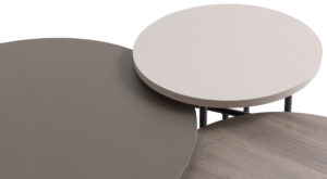 Set 3 Măsuțe Laterale Etra, Design Modern