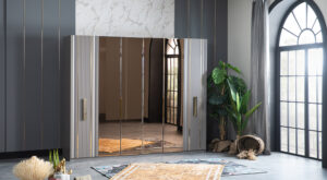 Dulap Florya, 6 Uși, Modern și Elegant