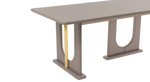 Masă de Dining Florya 265×95×79 cm Modernă