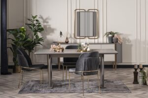 Masă de Dining Florya, design elegant 179×95×80 cm