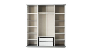 Dulap Marmaris 4 Uși, 199×66×219 cm