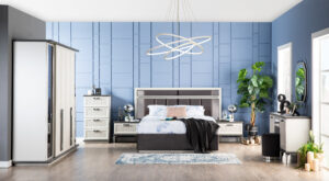 Noptieră Marmaris, 2 Piese, 65×45×54 cm