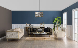 Canapea Emirgan Crem, 3 Locuri - Eleganță și Confort