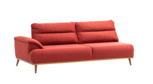 Colțar Milano Roșu 3x2 Locuri 315x283x78 cm