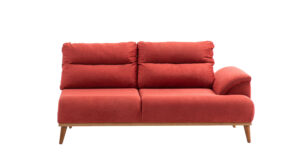 Colțar Milano Roșu 3x2 Locuri 315x283x78 cm