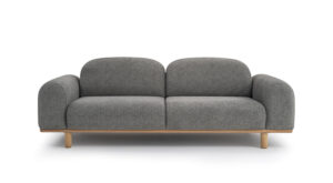 Canapea Soho Antracit 3 Locuri 180×95 cm