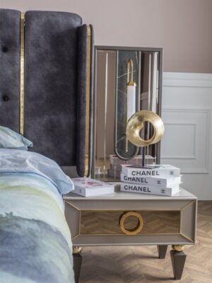 Noptieră Lizbon, Design Modern şi Elegant