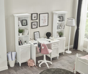 Bibliotecă Lora Albă, Versatilă şi Modernă