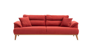 Canapea Milano Roșie 2 Locuri, 193×100×78 cm