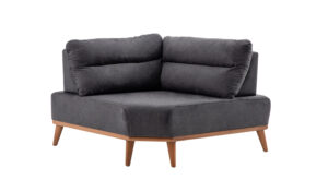 Colțar Milano Gri 3×3 Locuri, Eleganță Modernă