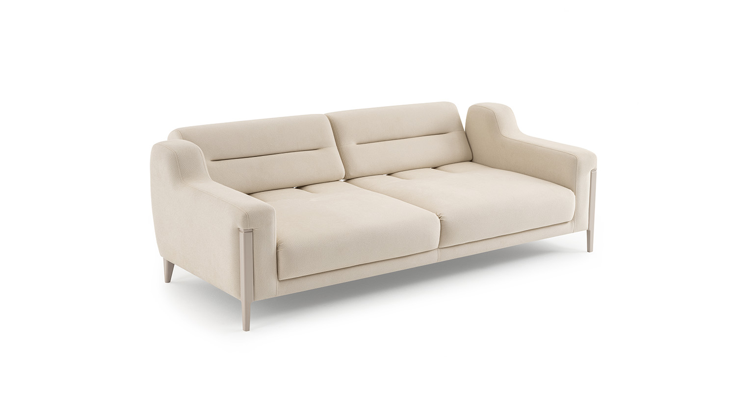 Canapea Mugla Crem, 3 Locuri – Design Modern Canapea Mugla Crem, 3 Locuri - Design Modern