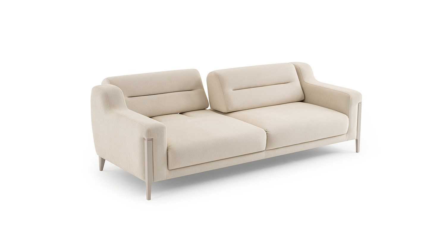 Canapea Mugla, Crem, 2 Locuri, 195×105×80 cm Canapea Mugla, Crem, 2 Locuri, 195×105×80 cm