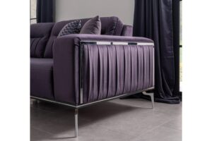 Canapea Zirkon Crem, 2 Locuri - Design Modern